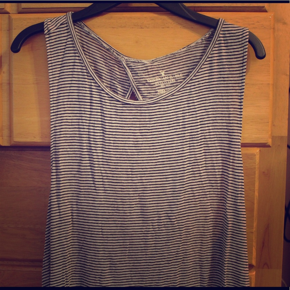 American Eagle Open Back Tank Top